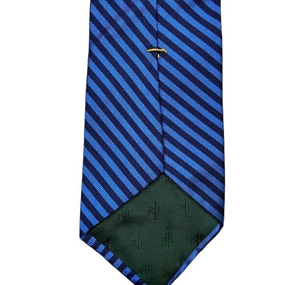 Lauren Ralph Lauren Blue Striped Ties for Men for sale | eBay Mens‎ Lauren Ralph Lauren brand 100% Silk Blue Striped Neck Tie